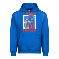 Cobalt limoges t  shirt limoges france gallic rooster t  shirt Urban Hoodie - linhVisuals
