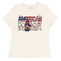 Bone American mama with gnome mothers day Ladies Tee - HowdyJamesFarm