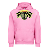 Fuchsia Pink firestone one racing Urban Hoodie - linhVisuals