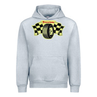 Heather Grey firestone one racing Urban Hoodie - linhVisuals