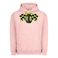 Pigment Salmon firestone one racing Urban Hoodie - linhVisuals