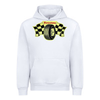 White firestone one racing Urban Hoodie - linhVisuals