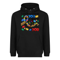 Black i would not change you autism Heavyweight Hoodie - JahusDesignShop