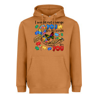 Meerkat i would not change you autism Heavyweight Hoodie - JahusDesignShop
