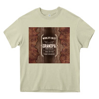 Mossy world's best grandpa Heavy Core Tee - TumblerDesignByShophia