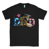 Black dad military boots and hat Classic Tee - Artiststas