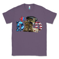 Lavender dad military boots and hat Classic Tee - Artiststas