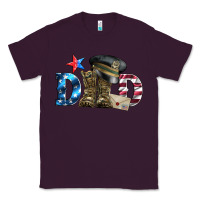 Plum dad military boots and hat Classic Tee - Artiststas