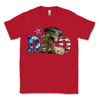 Red dad military boots and hat Classic Tee - Artiststas