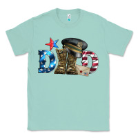 Seafoam dad military boots and hat Classic Tee - Artiststas