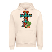 Sandshell aztec cactus cross Urban Hoodie - JahusDesignShop
