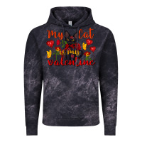 Cloud Black my cat is my valentine valentine's day Vintage Hoodie - FaDigitalArtStudio