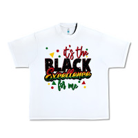 White It's the black excellence for me Urban Heavy Tee - FaDigitalArtStudio