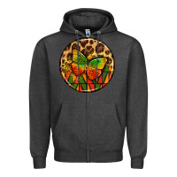 Charcoal Heather juneteenth  coasters Zipper Hoodie - AdoDesignShop