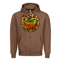 Chestnut juneteenth  coasters Zipper Hoodie - AdoDesignShop