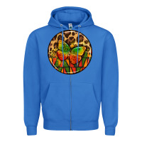 True Royal juneteenth  coasters Zipper Hoodie - AdoDesignShop