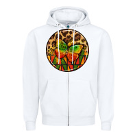 White juneteenth  coasters Zipper Hoodie - AdoDesignShop