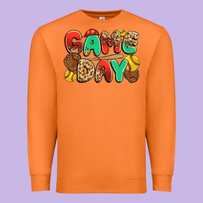 Game Day Softball Premium Sweatshirt Designed By Jahusdesignshop