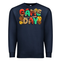 Navy game day softball Premium Sweatshirt - JahusDesignShop