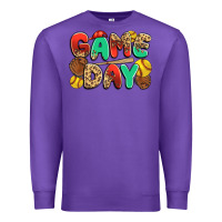 Purple game day softball Premium Sweatshirt - JahusDesignShop