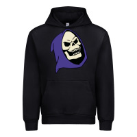Black SKELETOR Urban Hoodie - linhVisuals