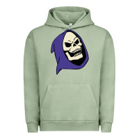 Pigment Oil Green SKELETOR Urban Hoodie - linhVisuals