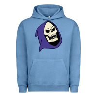 Pigment Pebble Blue SKELETOR Urban Hoodie - linhVisuals