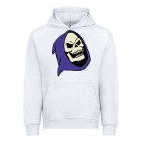 White SKELETOR Urban Hoodie - linhVisuals