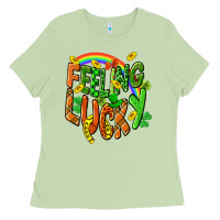 Matcha St. Patrick's Day Feeling lucky Ladies Tee - CowGirlArtShop