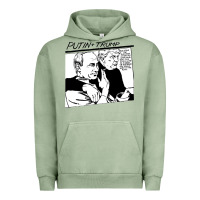 Pigment Oil Green putin trump original goo parody Urban Hoodie - linhVisuals