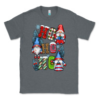 Charcoal Heather ho ho ho gnomes Classic Tee - CowGirlArtShop