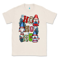 Natural ho ho ho gnomes Classic Tee - CowGirlArtShop