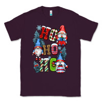 Plum ho ho ho gnomes Classic Tee - CowGirlArtShop