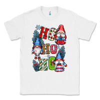 White ho ho ho gnomes Classic Tee - CowGirlArtShop