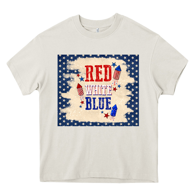Red White Blue Heavy Core Tee by TumblerDesignByShophia | Teevron