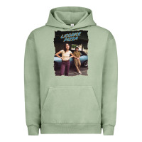 Pigment Oil Green licoric new pizza Urban Hoodie - linhVisuals
