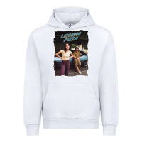 White licoric new pizza Urban Hoodie - linhVisuals