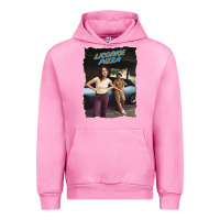 Fuchsia Pink licoric new pizza Urban Hoodie - linhVisuals