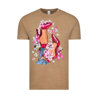 Vintage Coffee Cancer high heels Breast Cancer Vintage Tee - FaDigitalArtStudio