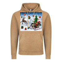 Vintage Camel christmas santa deer and presents Vintage Hoodie - BundleAndBundleShop