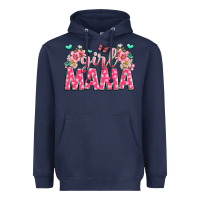 Navy girl mama Heavyweight Hoodie - JahusDesignShop