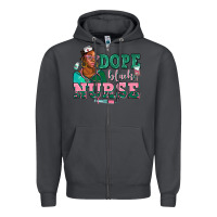 Smoke afro  nurse dope black Zipper Hoodie - AdoDesignShop