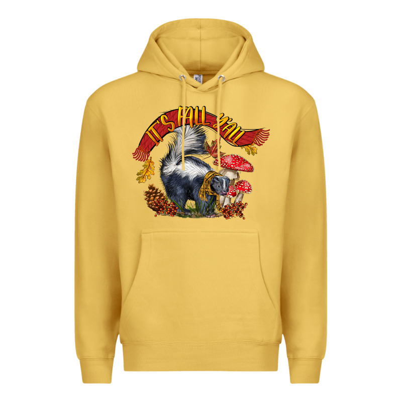 It's Fall Y'all Skunk Premium Hoodie by LillyAllenDesigns | Teevron