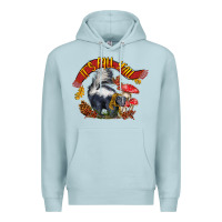 Blue Mist It's Fall Y'all Skunk Premium Hoodie - LillyAllenDesigns