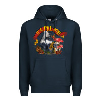 Navy It's Fall Y'all Skunk Premium Hoodie - LillyAllenDesigns