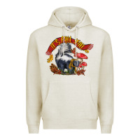 Oatmeal Heather It's Fall Y'all Skunk Premium Hoodie - LillyAllenDesigns