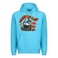 Ocean Blue It's Fall Y'all Skunk Premium Hoodie - LillyAllenDesigns