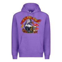Purple It's Fall Y'all Skunk Premium Hoodie - LillyAllenDesigns