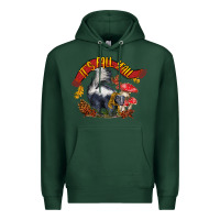 Sports Green It's Fall Y'all Skunk Premium Hoodie - LillyAllenDesigns