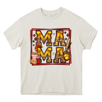 Cream softball mama Heavy Core Tee - Jasminsmagicworld